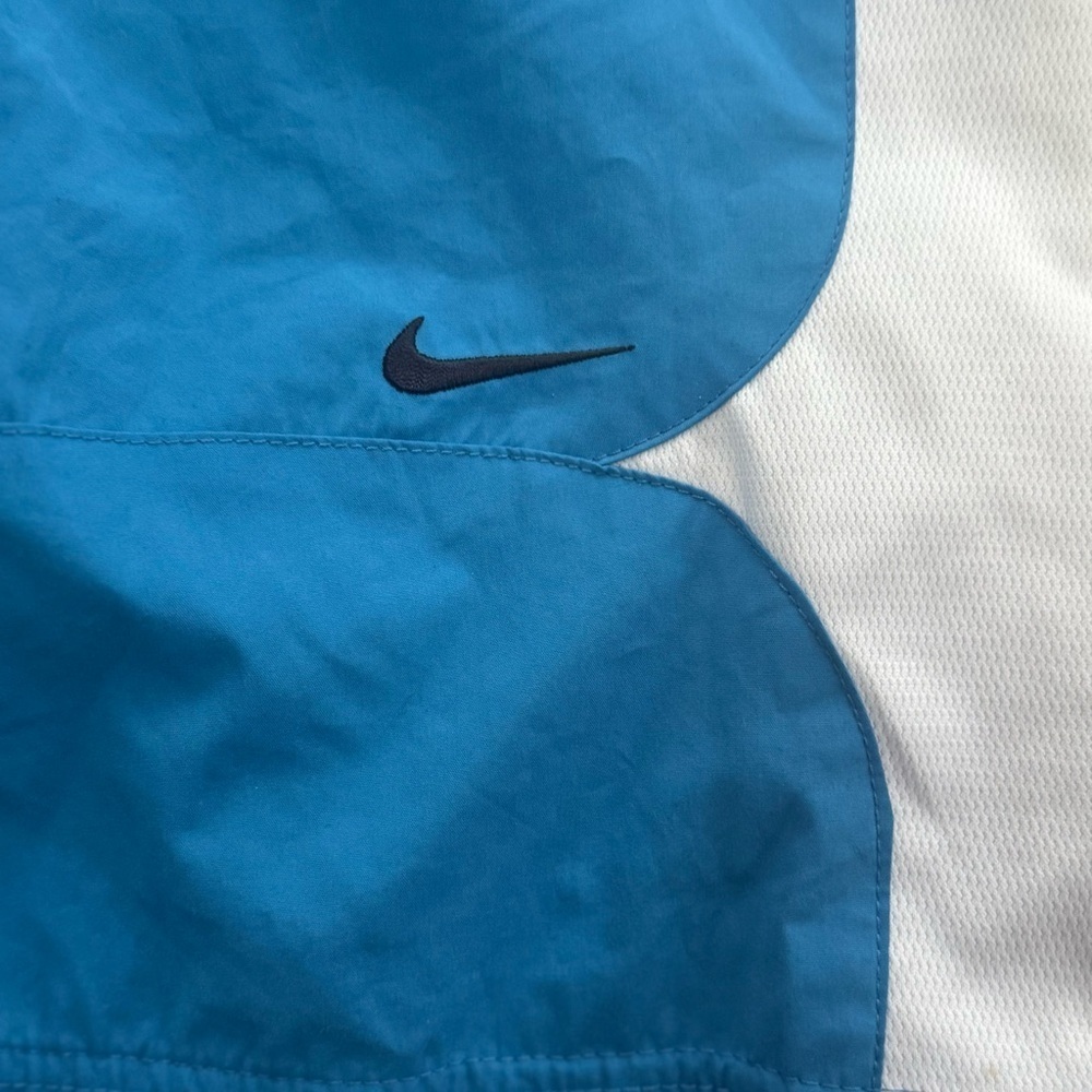 NWT NIKE Boy’s Size 4 Swim Trunks Shorts Blue White Mesh Lined Beach Pool - Picture 4 of 6